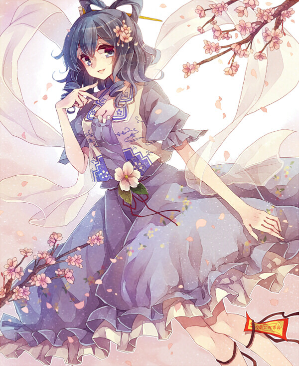 日站搜集-动漫美少女高清画集★【新浪微博:高清无水印iphone萌壁纸