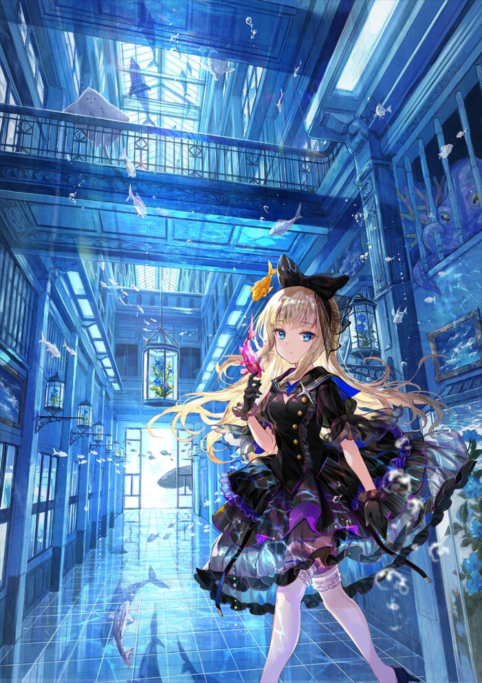 画师:藤原(pid=27517) 已出版画集《极彩色的魔术师》 微博:藤choco