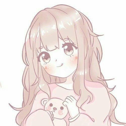 头像可爱动漫女生 粉粉的少女心by 傲娇
