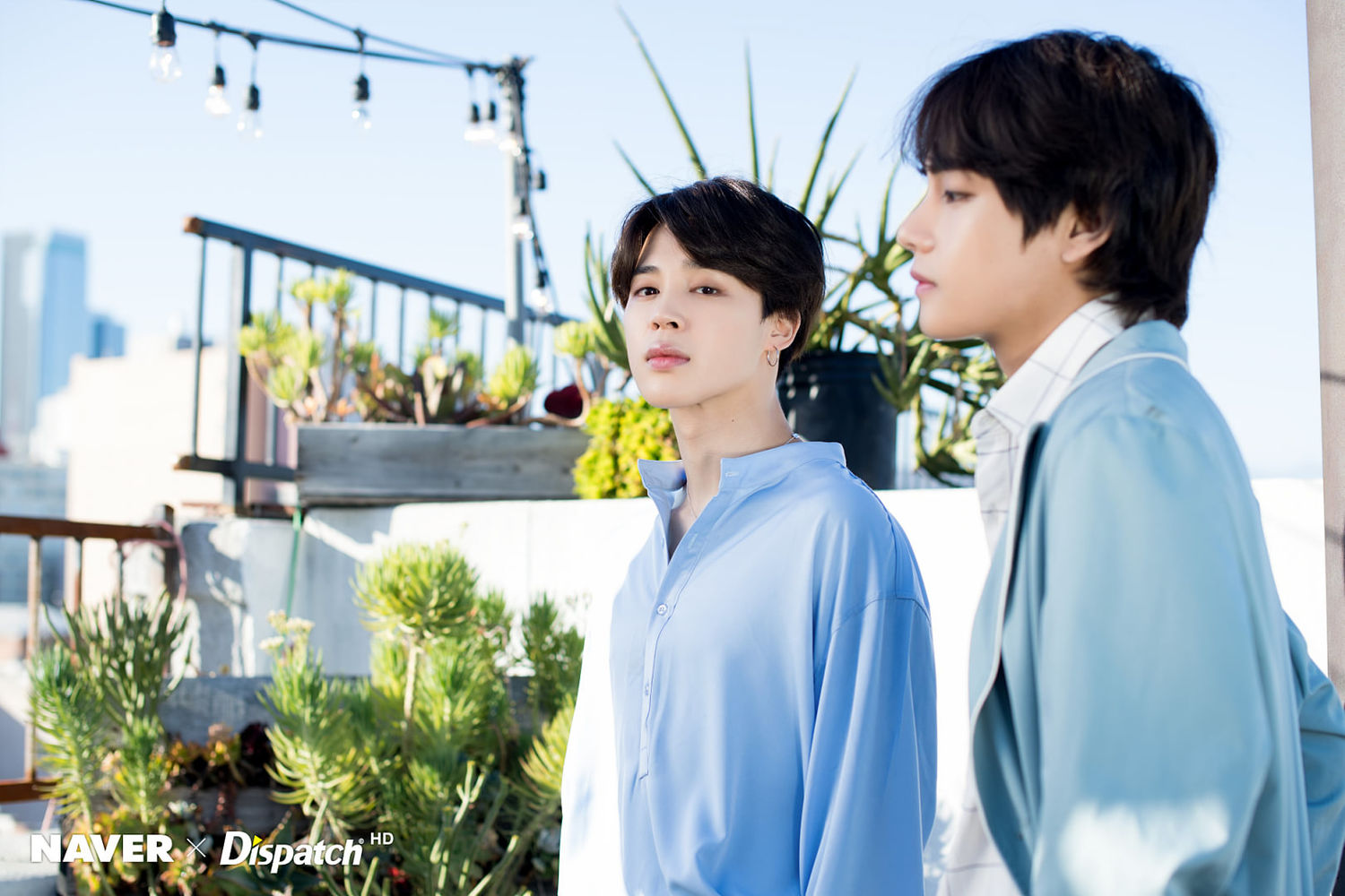 防弹少年团朴智旻(jimin,金泰亨(v)
