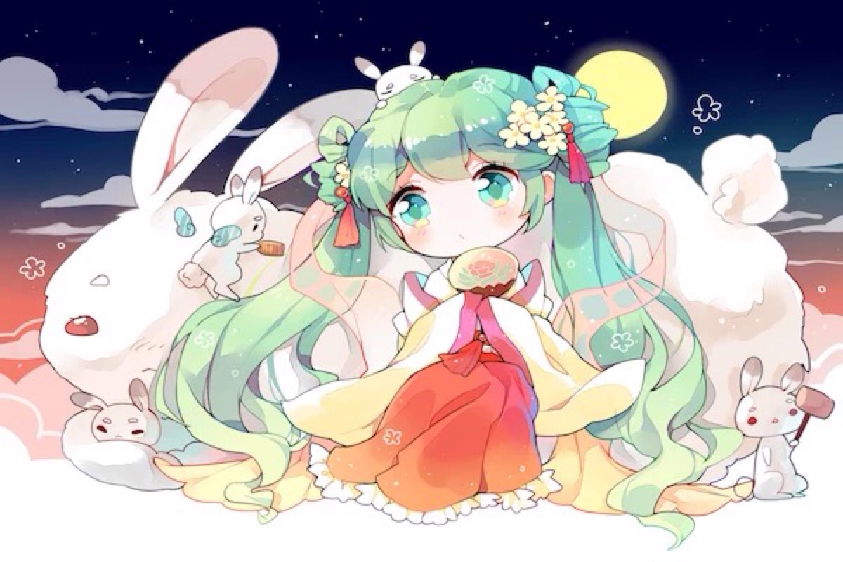 p站美美的初音