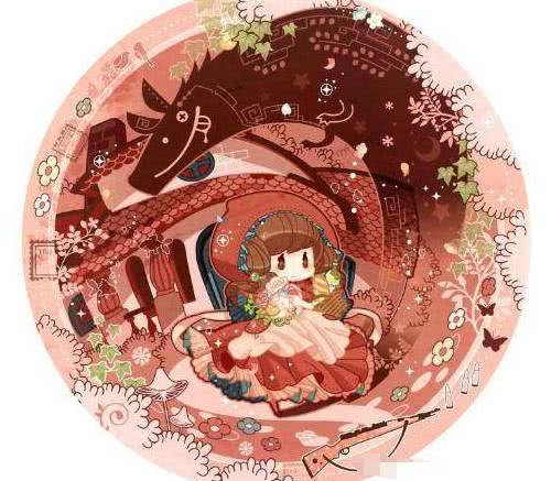 12星座萌图,q版人物