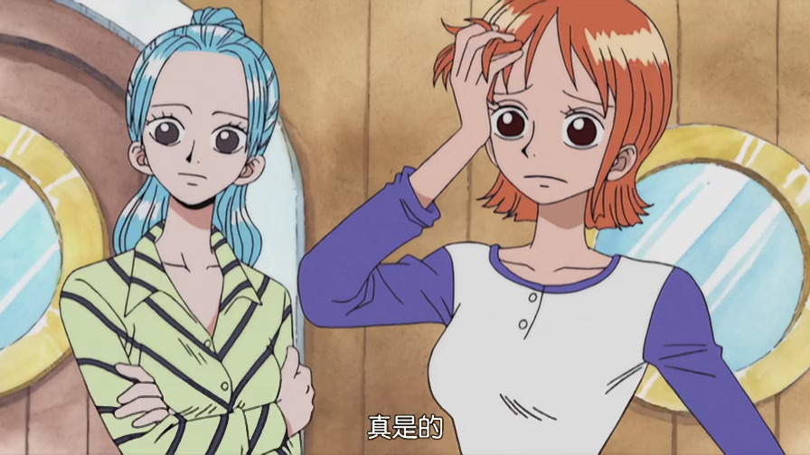 草帽海贼团娜美薇薇索隆