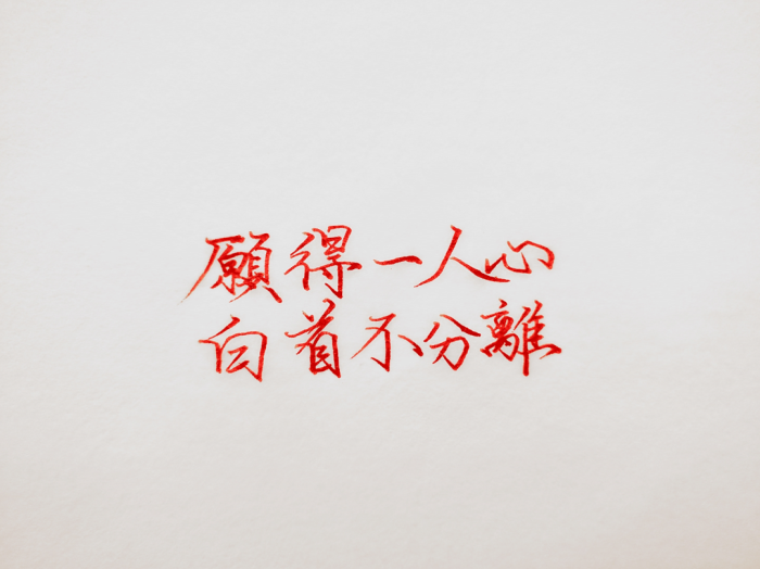 愿得一人心 九张机