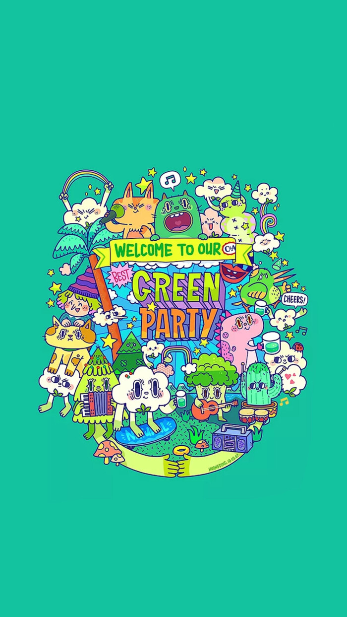 卡通 壁纸 iphone