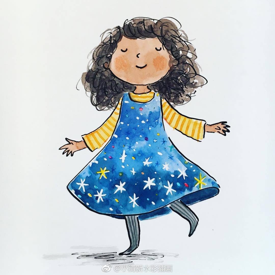 充满童趣的手绘插画~~
 ins:doodleyboo (转)via @插画师精选