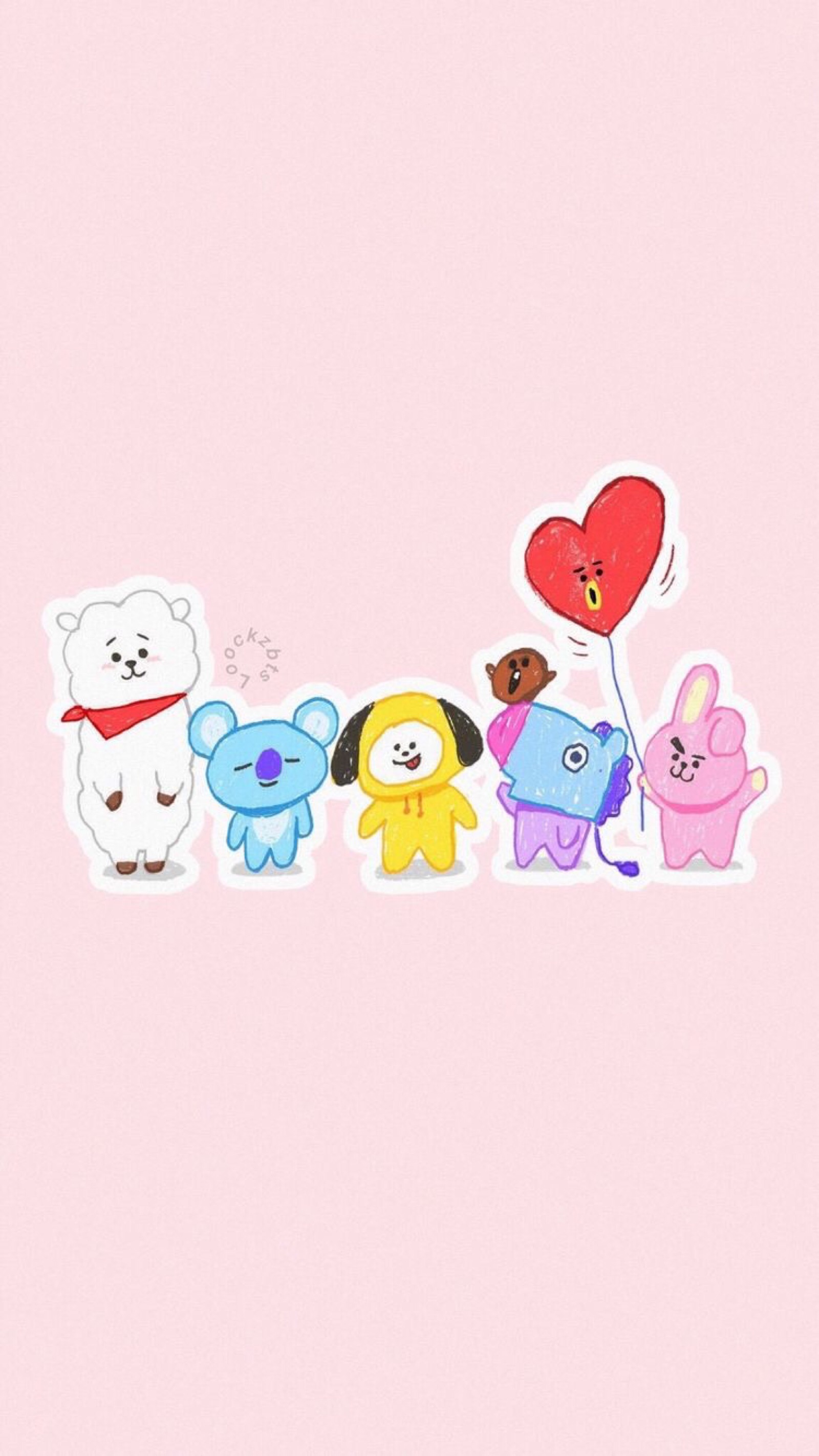 bt21手机壁纸高清图片