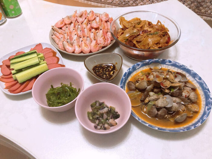 给琛哥做的生日餐