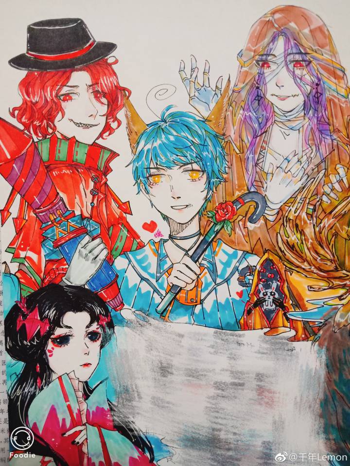 第五人格 全员向合照 作者见水印