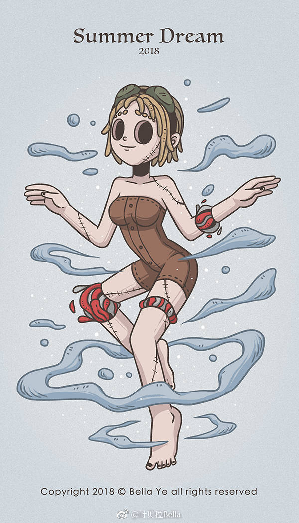第五人格 女性全员向泳装 作者见水印