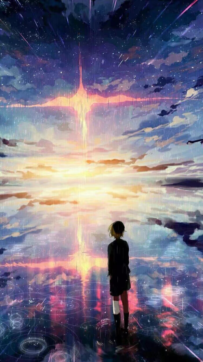 星空 梦幻 背景图 说说配图 by玄纸.如有同传,纯属巧合