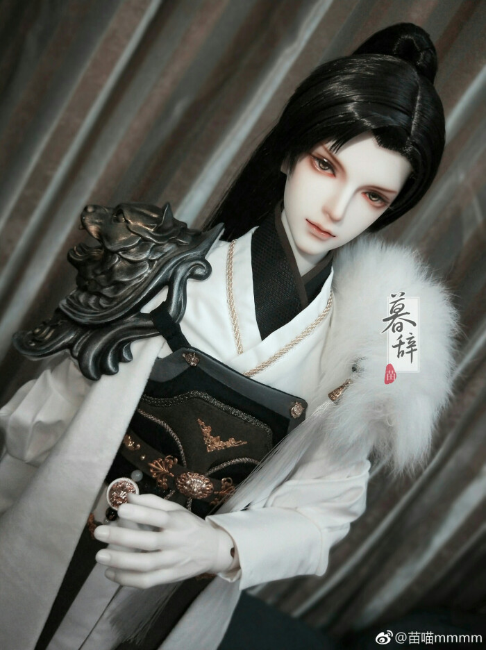 古风美男 sd娃娃 bjd 玩具 人偶 壁纸 萌物
