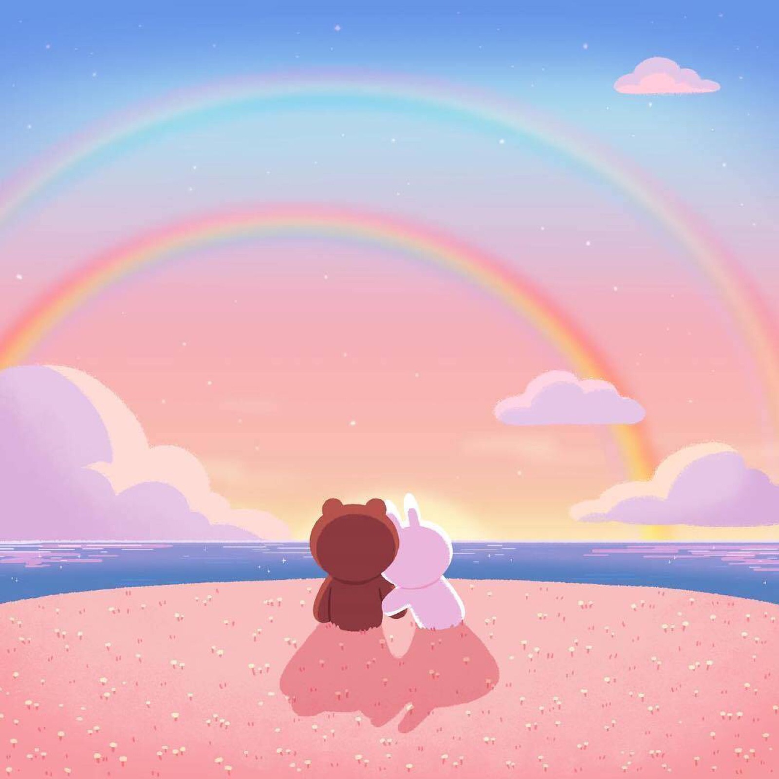 布朗熊和可妮兔