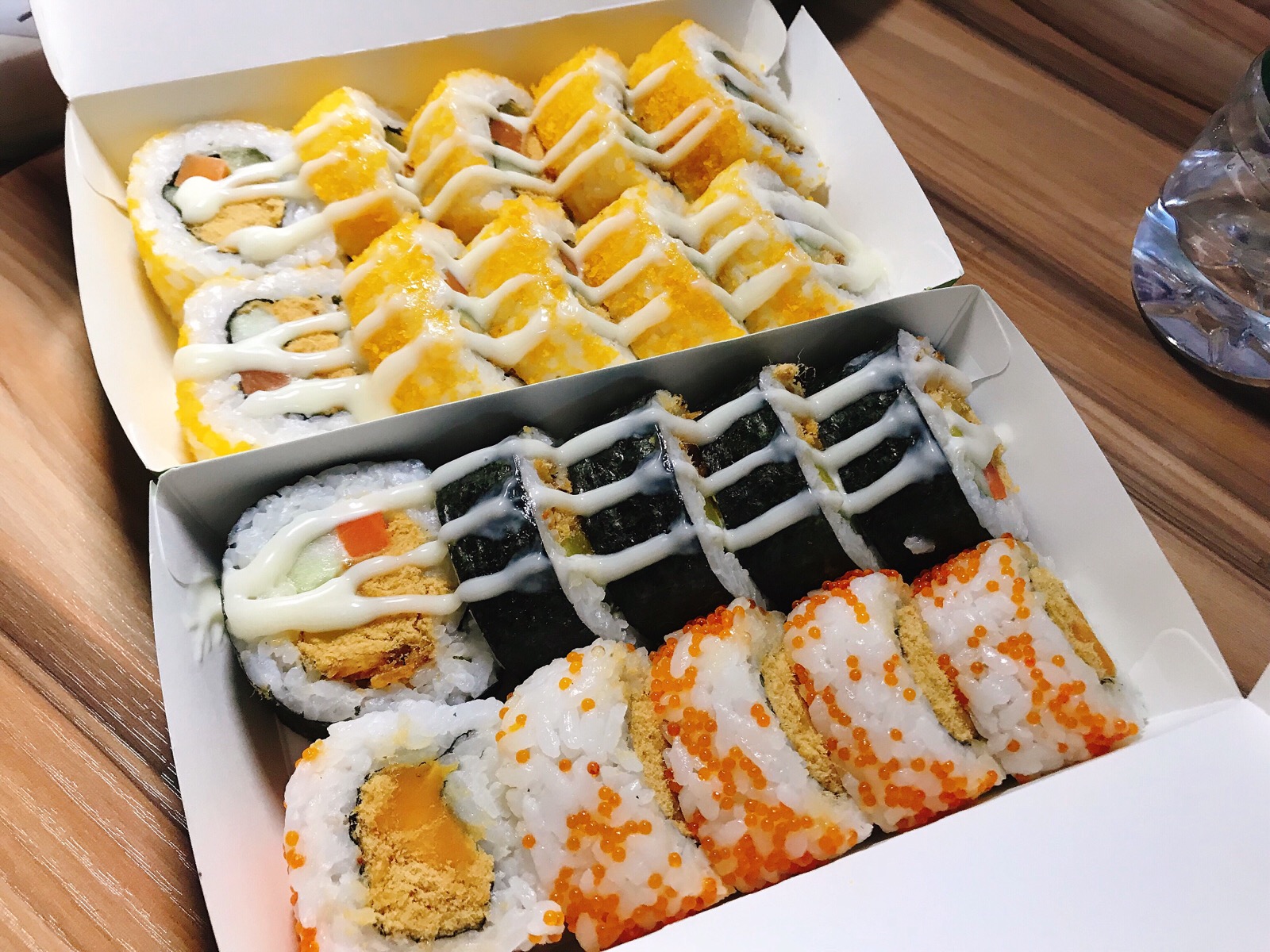 双拼寿司图片高清图片