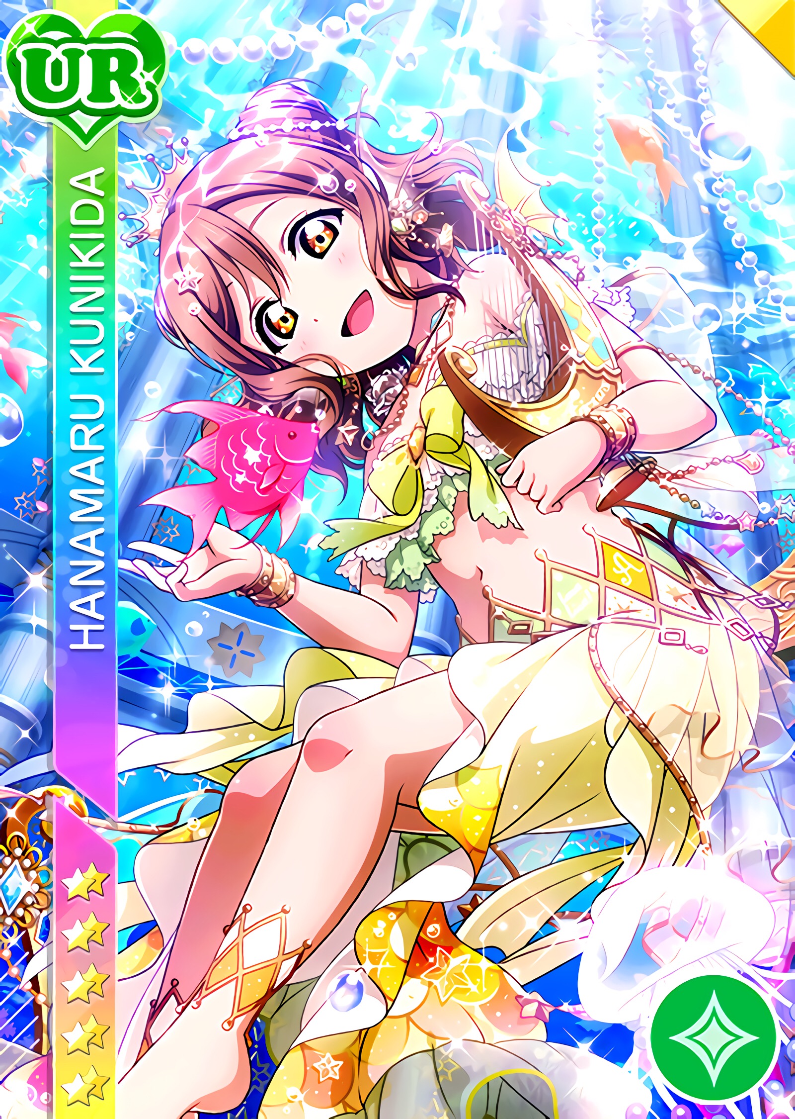 lovelive人鱼觉醒,lovelive人鱼狂欢节 lovelivesunshine!国木田花丸 人鱼篇 觉醒