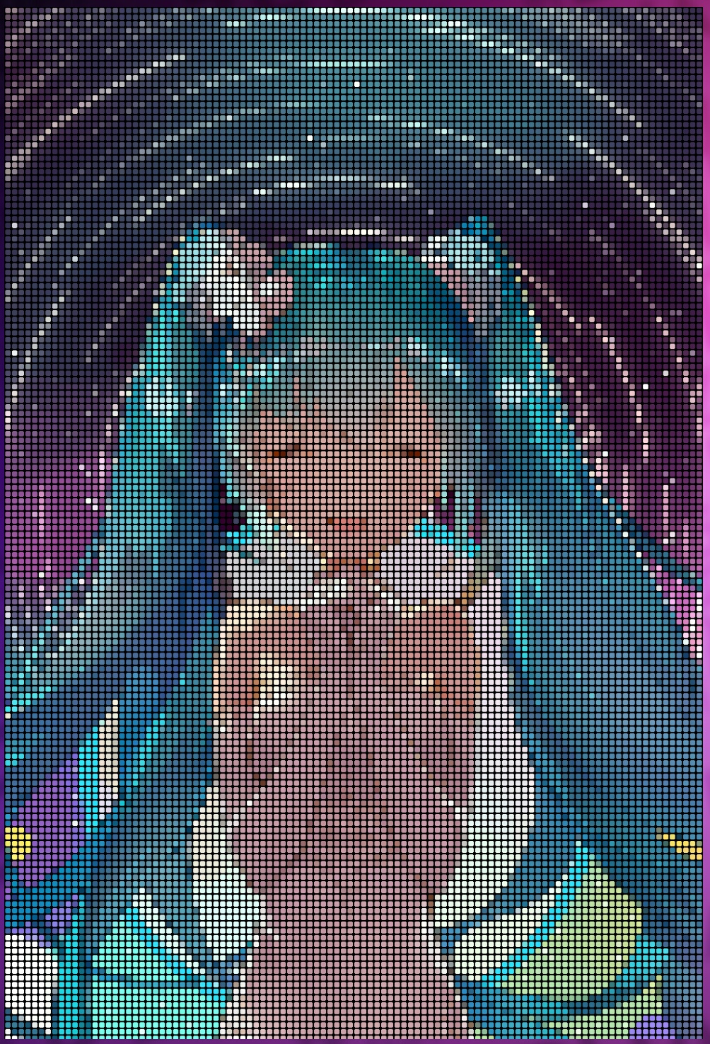 初音像素画我的世界