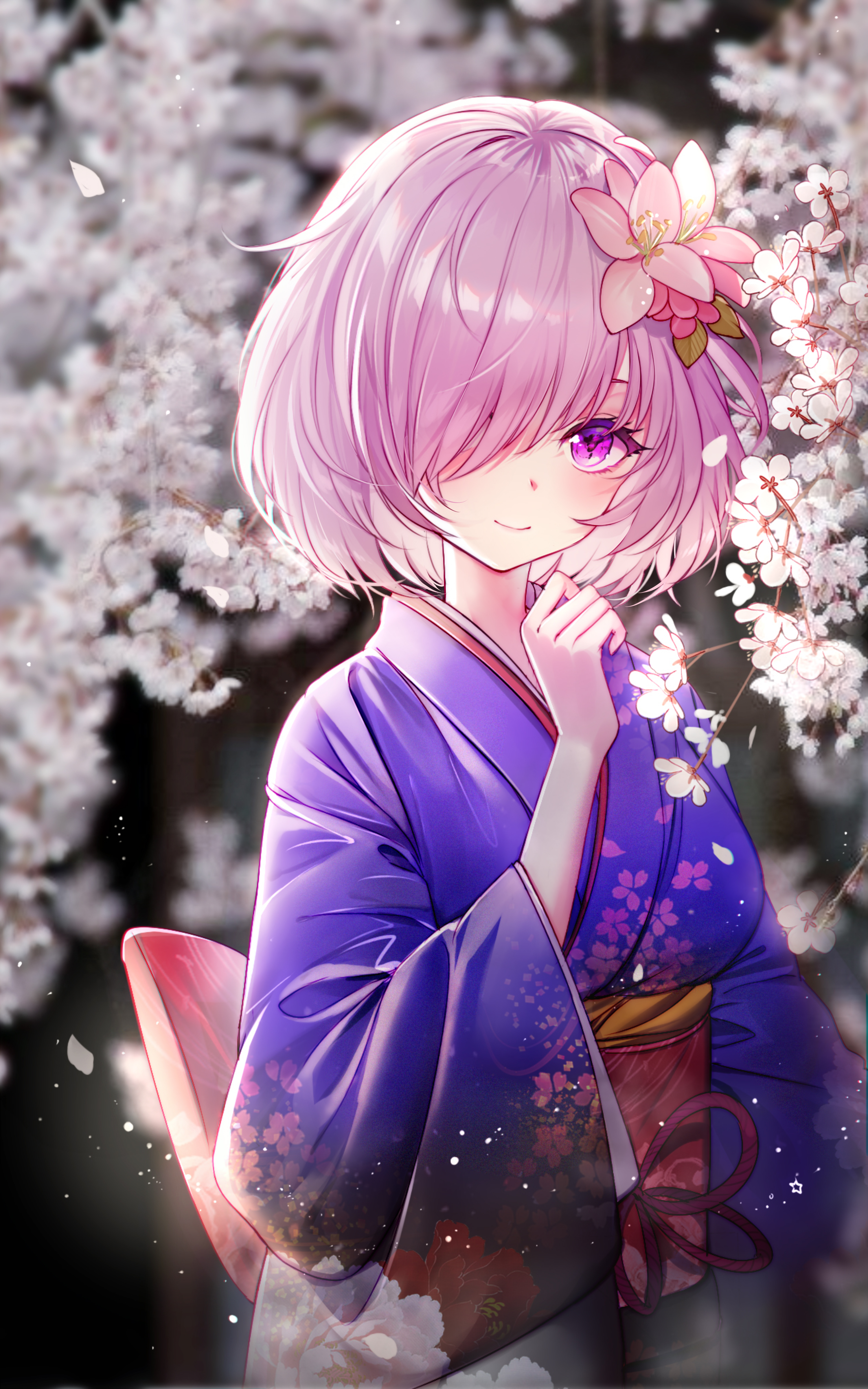 fate/grand order 玛修·基列莱特 盾娘 绘师:包菜(pixiv id=5305104)