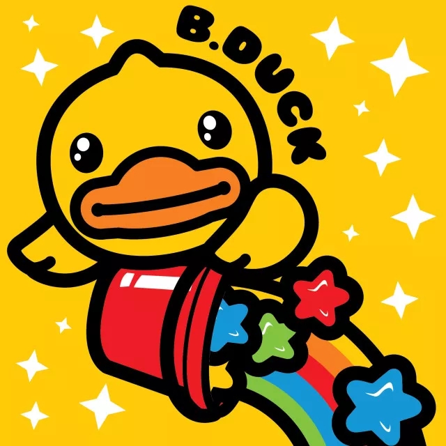 b.duck背景小黄鸭