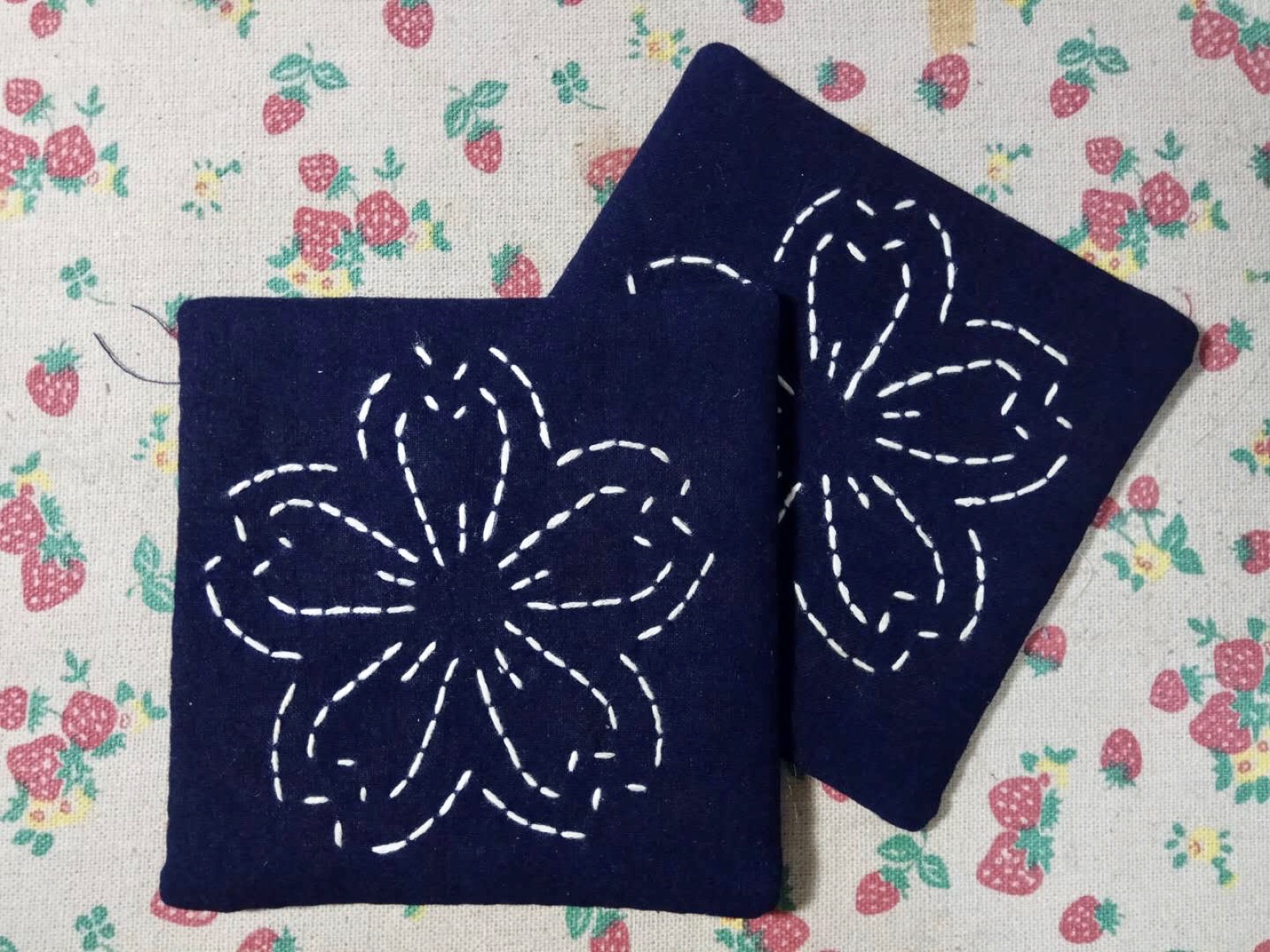 刺子绣,看似简单其实不简单