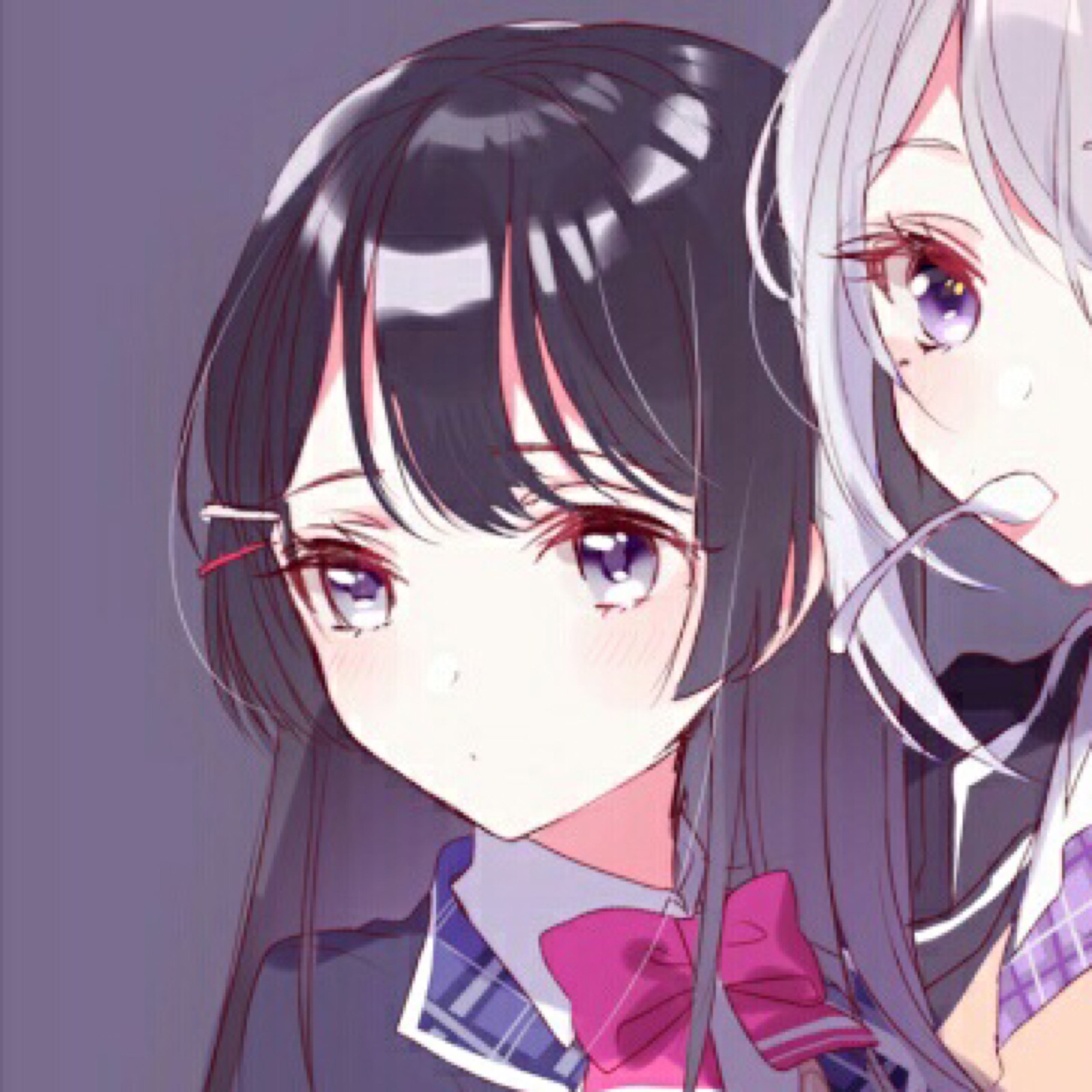 闺蜜头像转自qq空间出处未知 兔萝