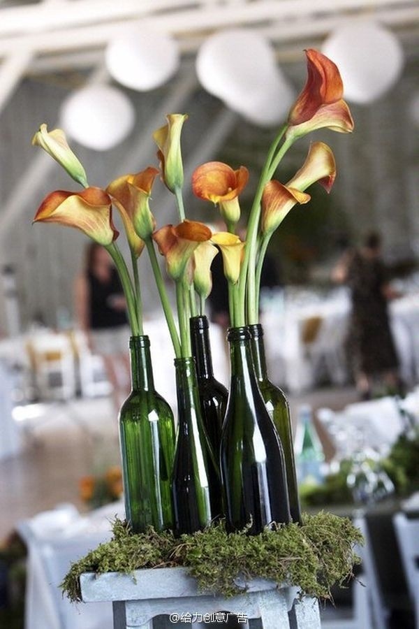 啤酒瓶的创意运用