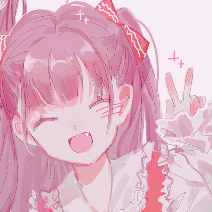 二次元闺蜜头像