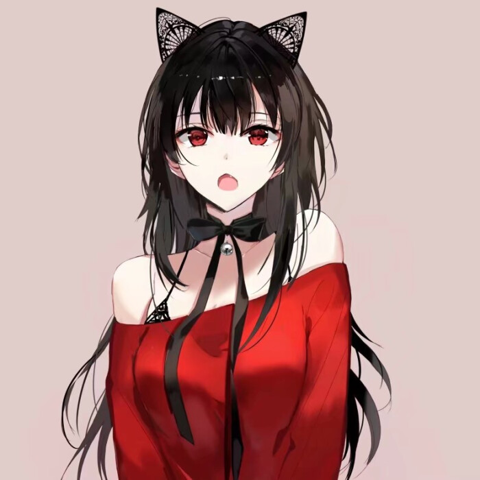 女生手绘头像 动漫二次元