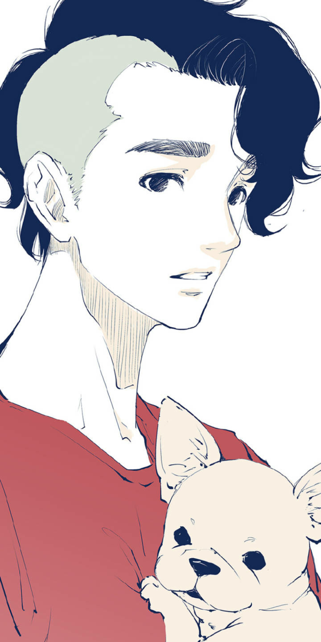 蝉女漫画 自截 壁纸
