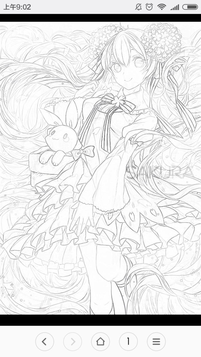 线描动漫