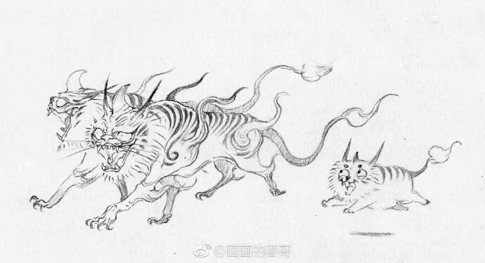 线稿——妖魔鬼怪萌萌哒