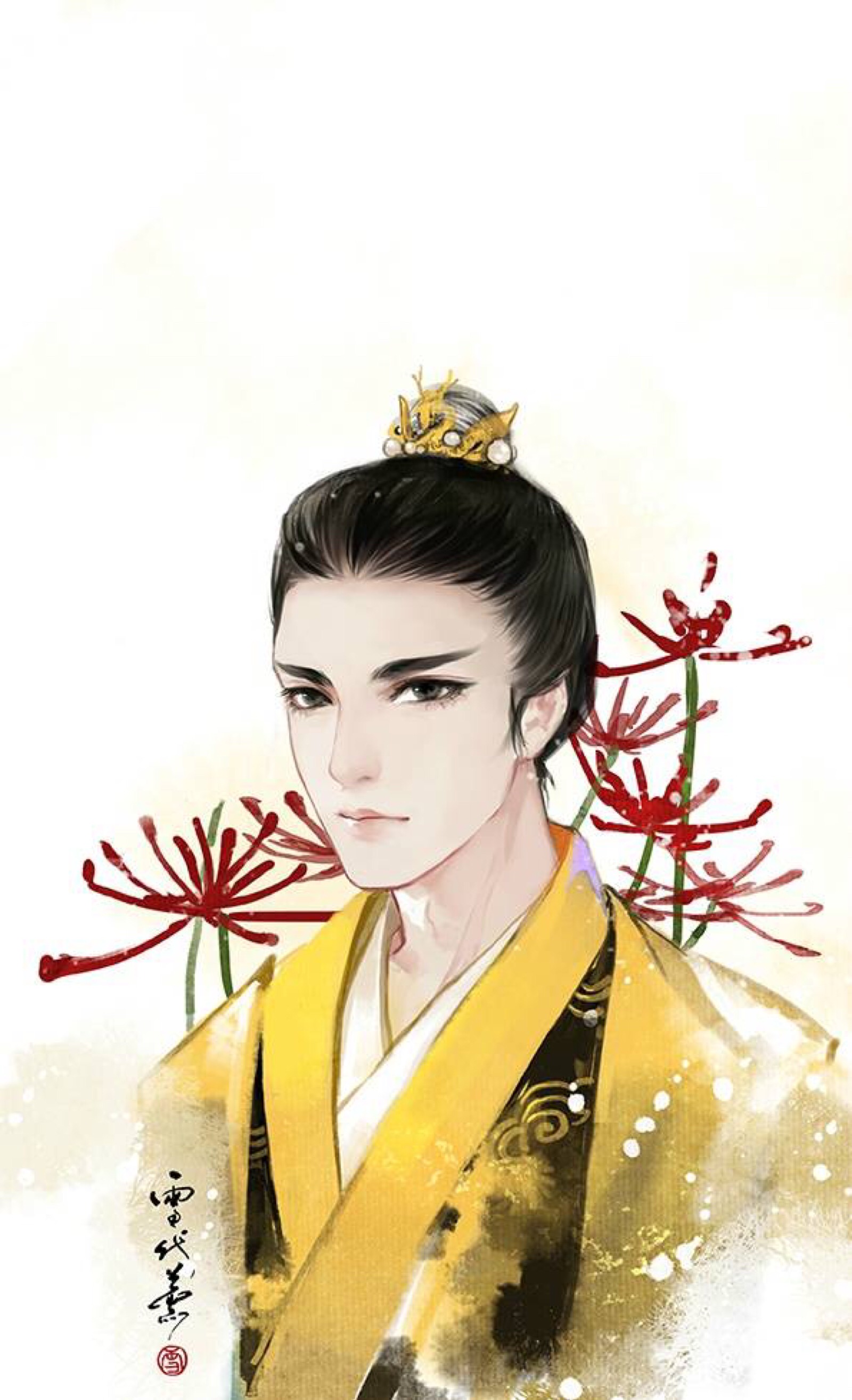 古风 美男子 二次元 画师:雪代薰