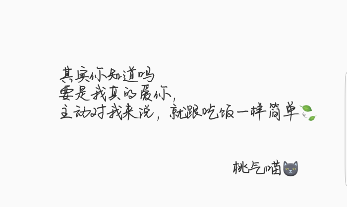 桃气喵可以带给你不一样的治愈方式.