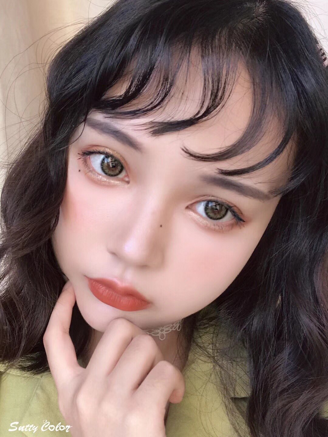 美瞳超美的眼珠子女生头像