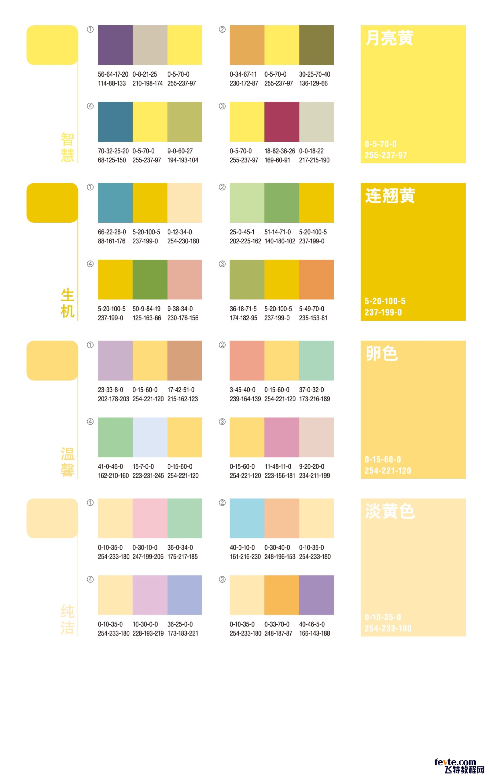 配色表图片 颜色搭配图片