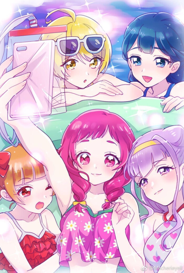 拥抱光之美少女