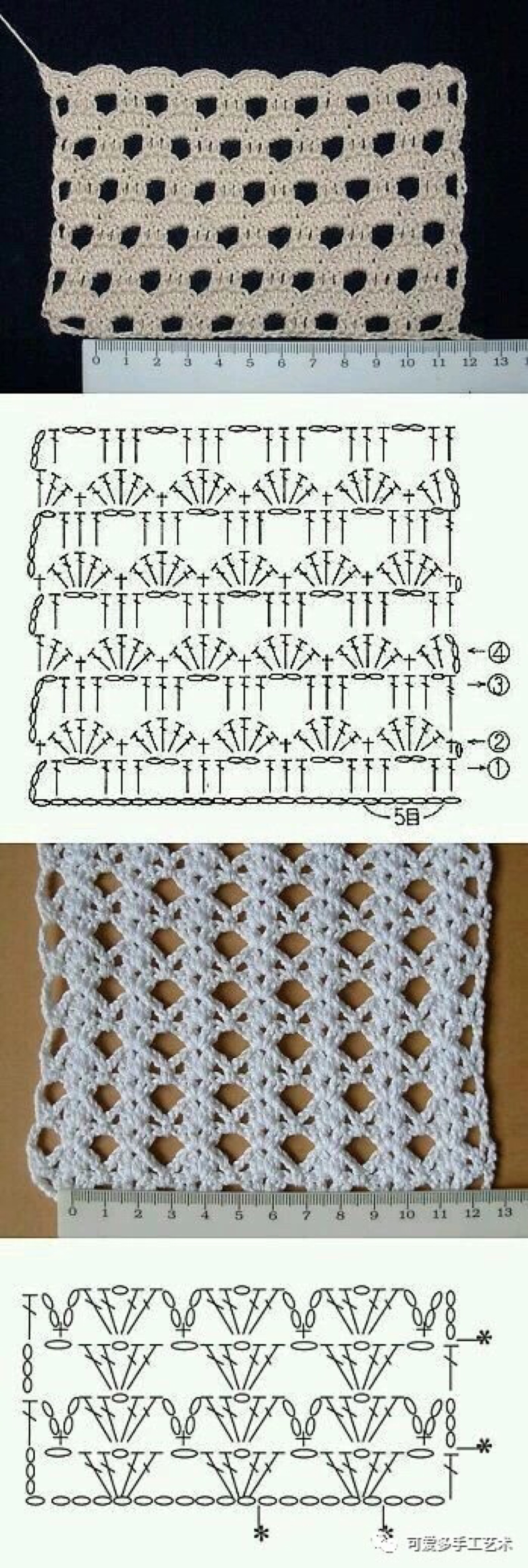 最简单的毛线毯子钩法图片