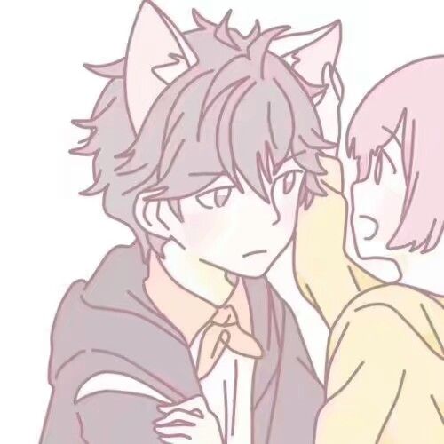 你的眼里有星星. [情侣头像]