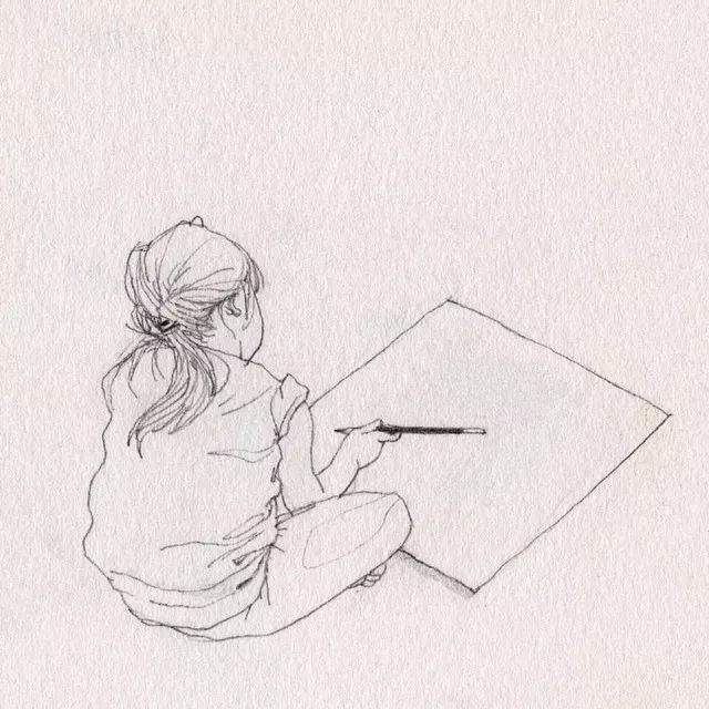 速写,人物,图片来自