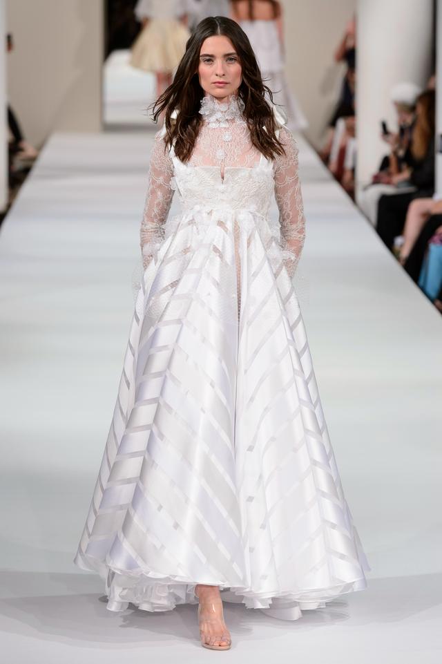 alexis mabille:绚丽的色彩搭配浮夸造型的高定婚纱礼服