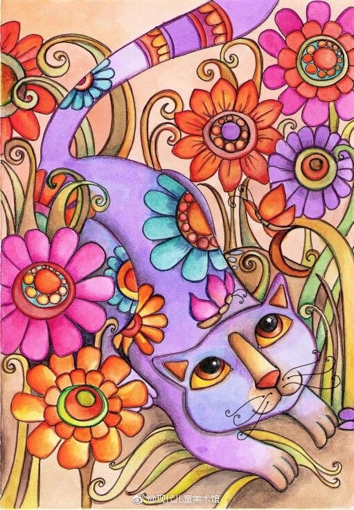 又美又萌的插画 | lidia gennari @美术教育联盟