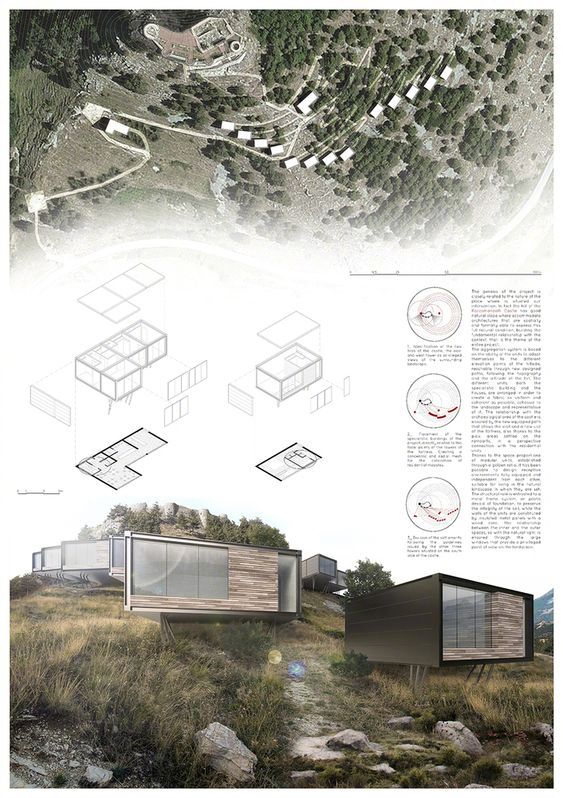 山地建筑排版参考