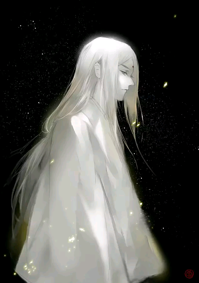 古风男白发
