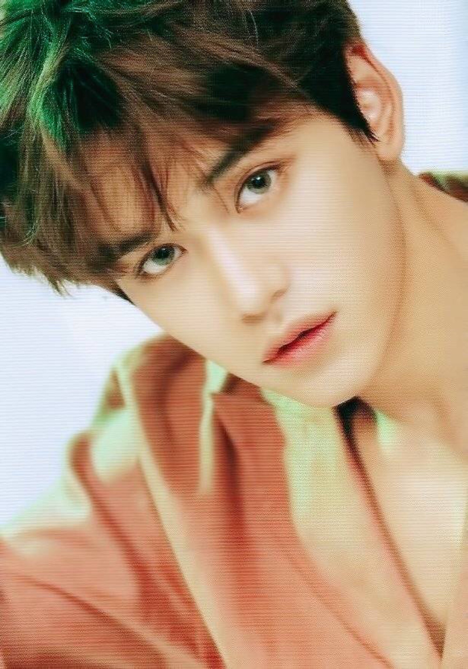 难得一见的帅气lucas,太suǎi了