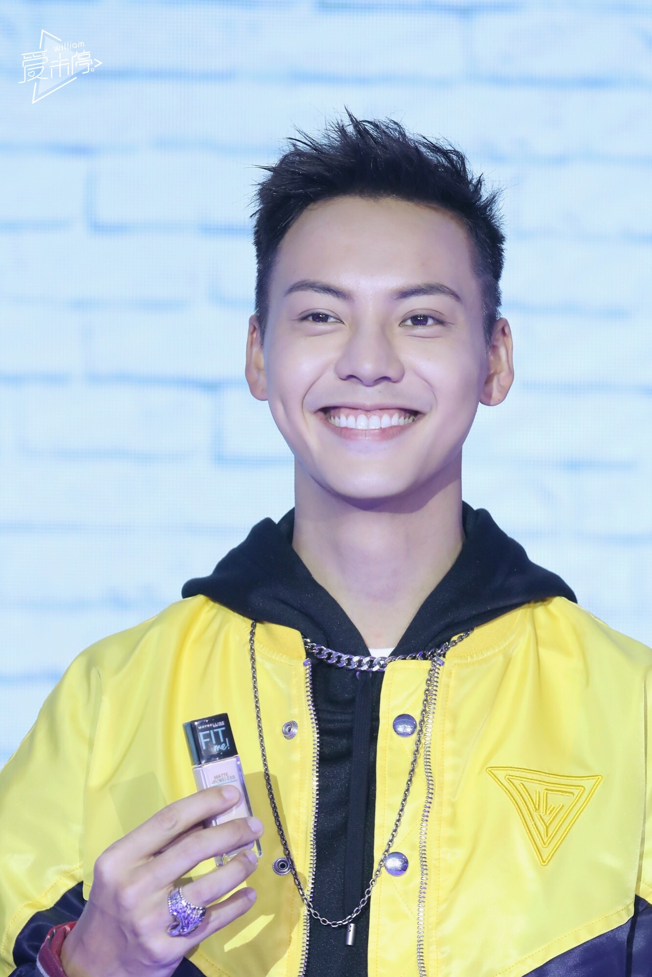 【陈伟霆 william chan】180318 maybelline美宝莲fit me粉底液 新品