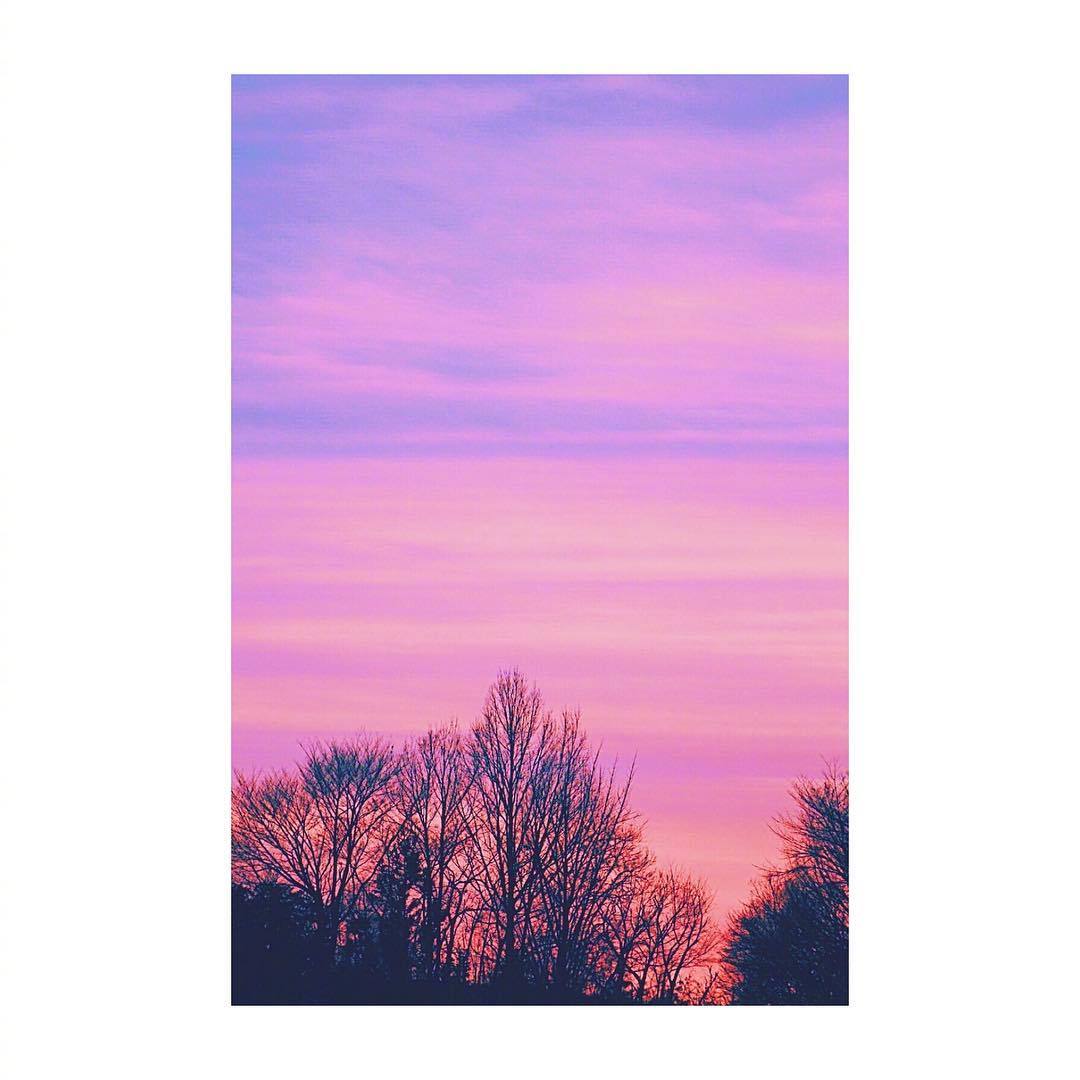 pink sunset ins:yunamurata