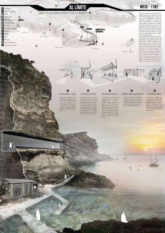 山地建筑排版设计