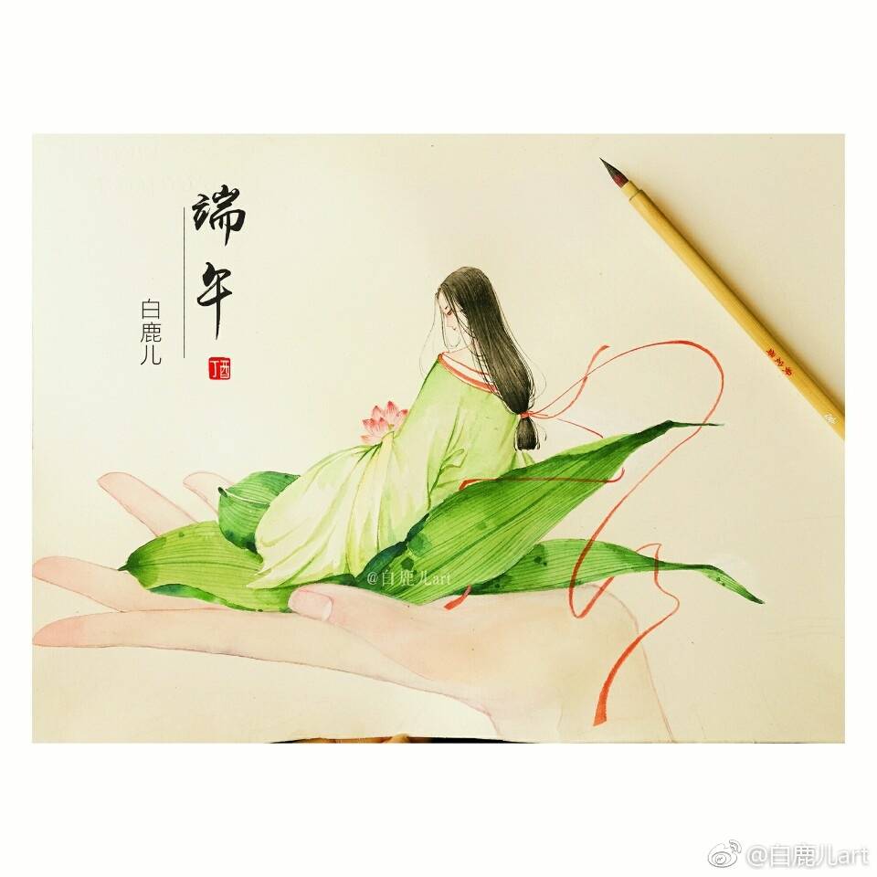 白鹿儿 
