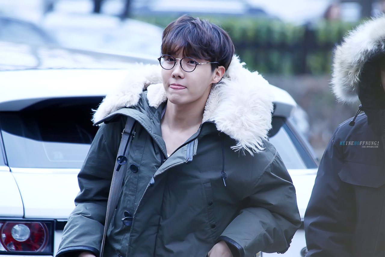 j-hop额 郑号锡 bts 防弹少年团 私服也很赞的小漂亮