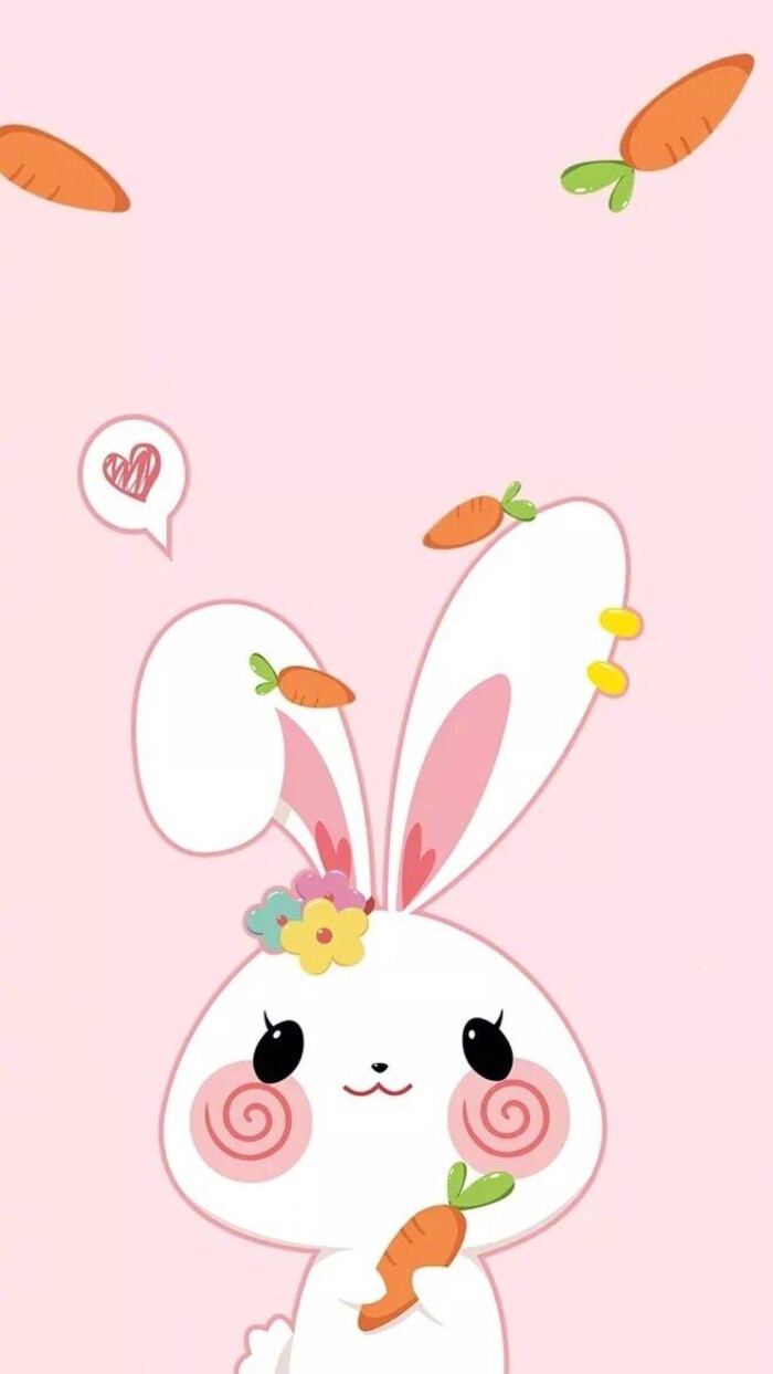 可爱 简单 插画 萌物 大脸 萌#手机壁纸"