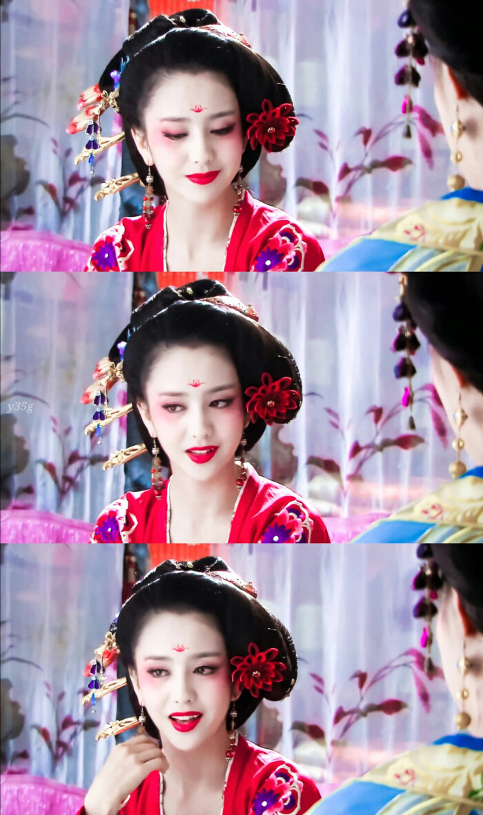 佟丽娅 陶茿 2013电视剧《梦回唐朝》妖娆美人图源@y35g